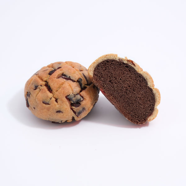フスボン ダブルチョコチップメロンパン 糖質5.7g ロカボダイエットのお供に欠かせない菓子パン フスボン 